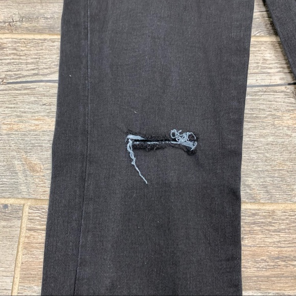 Spanx Distressed Skinny Jeans Vintage Black small - Picture 9 of 13